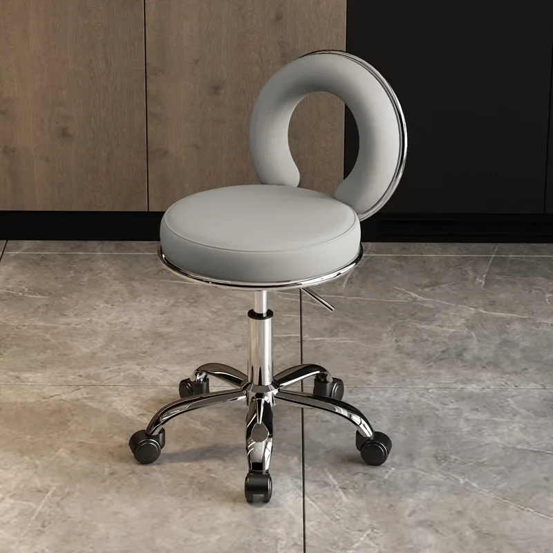 Beauty Works Makeup - Big work stool lifting round stool