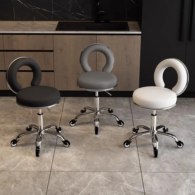 Beauty Works Makeup - Minimalist Big work stool lifting round
