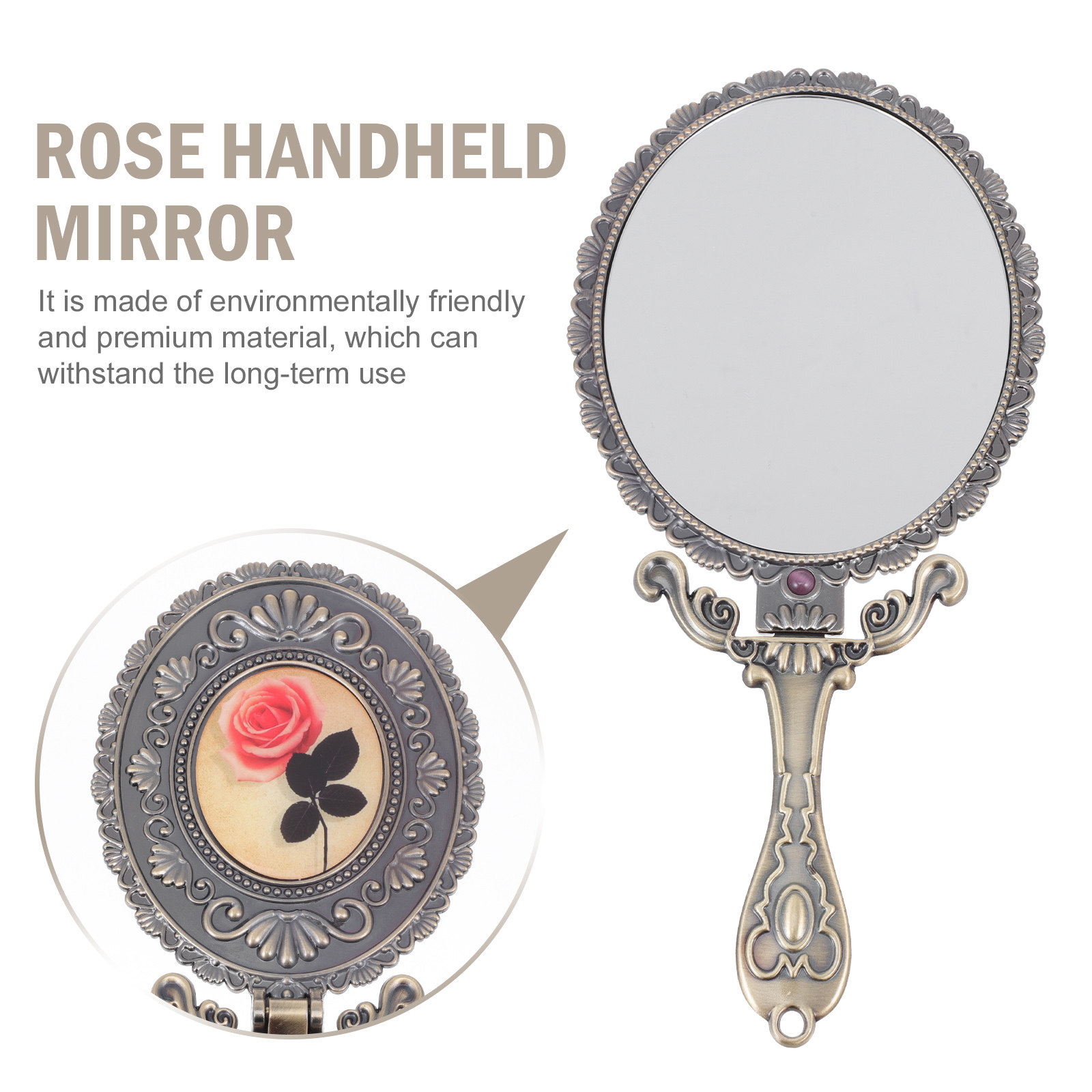 Vintage Rose Handheld Makeup M - đánh giá và giá Beauty Rose Makeup