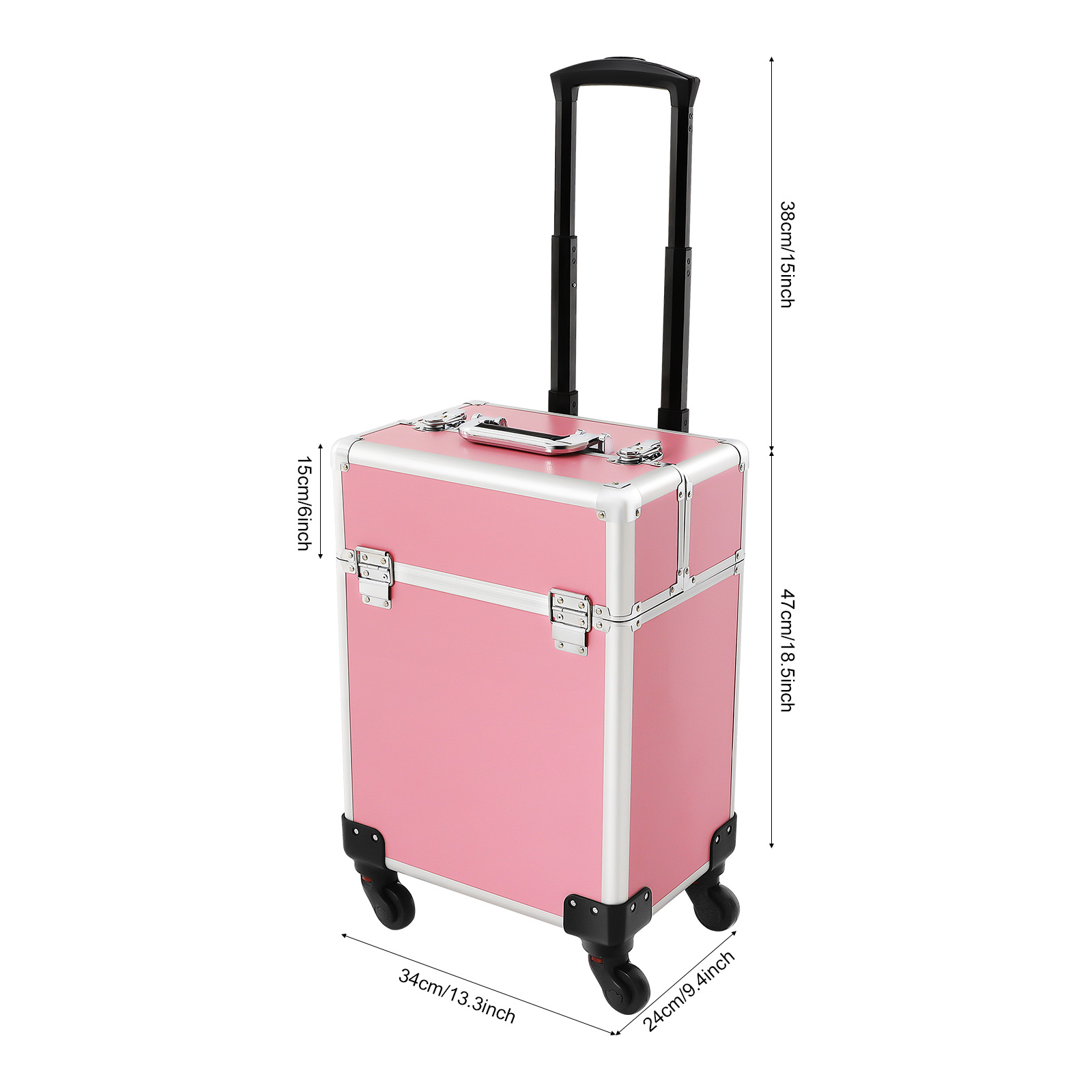 Rolling Makeup Train Case Cosm - đánh giá và giá Makeup And Beauty