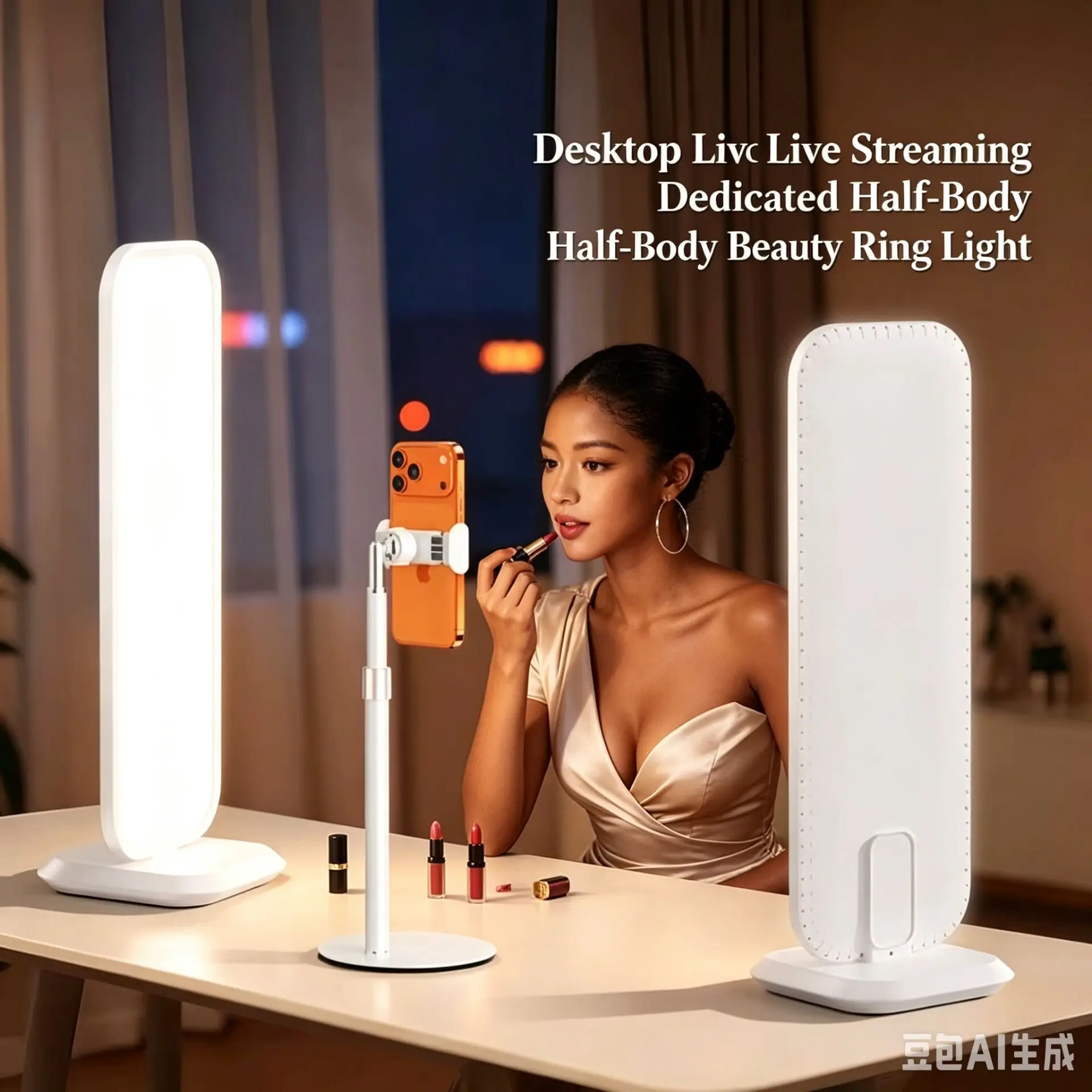 LED Desktop Half Body Fill Lig - đánh giá và giá Beauty Makeup Tiktok