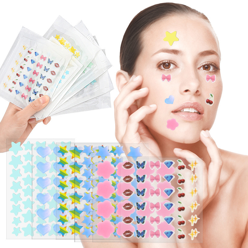 Color Cartoon Acne Patch Skin  - đánh giá và giá Makeup And Beauty