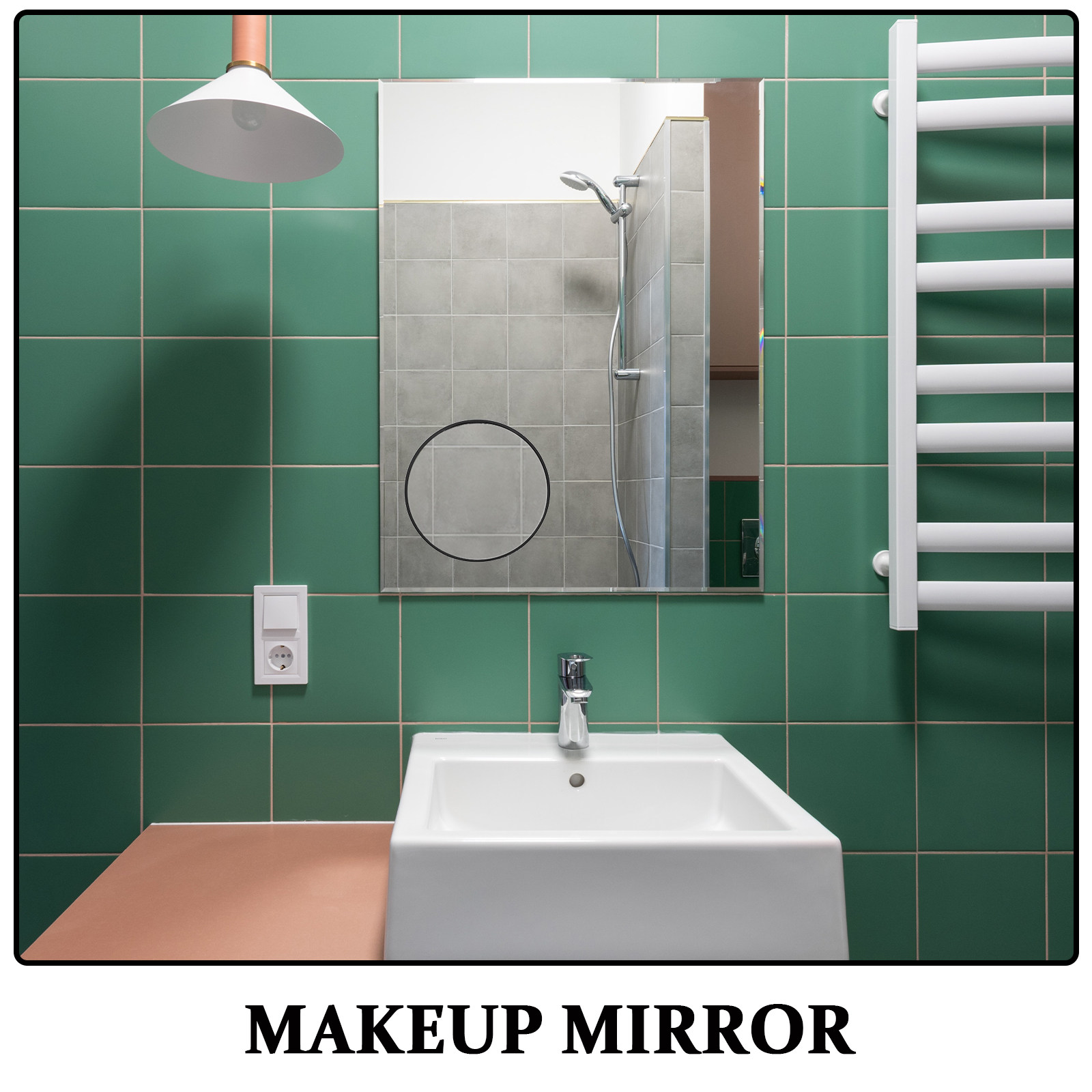 5Pcs Mini Travel Mirror 5X Gla - đánh giá và giá Beauty Works Makeup