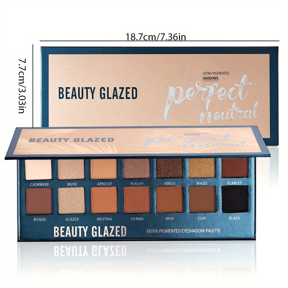 BEAUTY GLAZED 14 Colors Eyesha - đánh giá và giá Beauty Huda Makeup