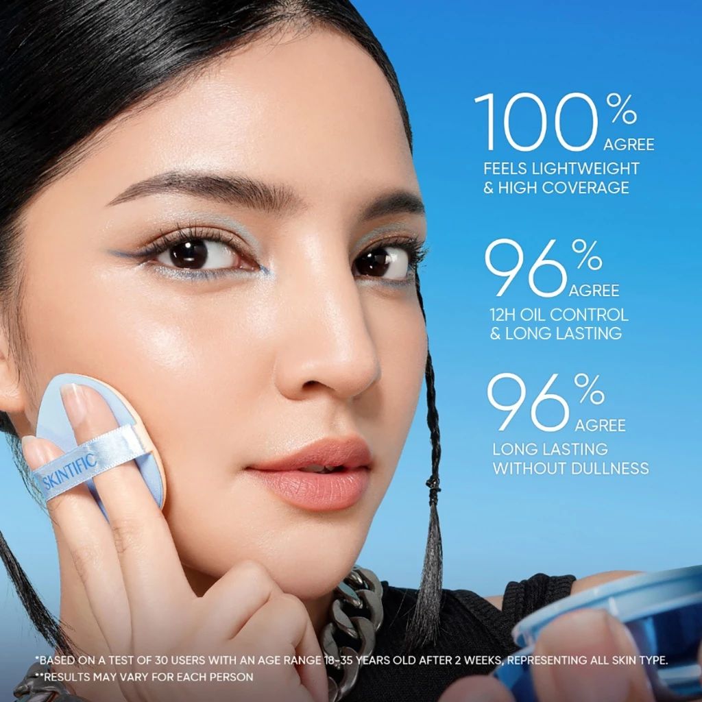 SKINTIFIC Perfect Stay Full Co - đánh giá và giá Beauty Makeup Foundation