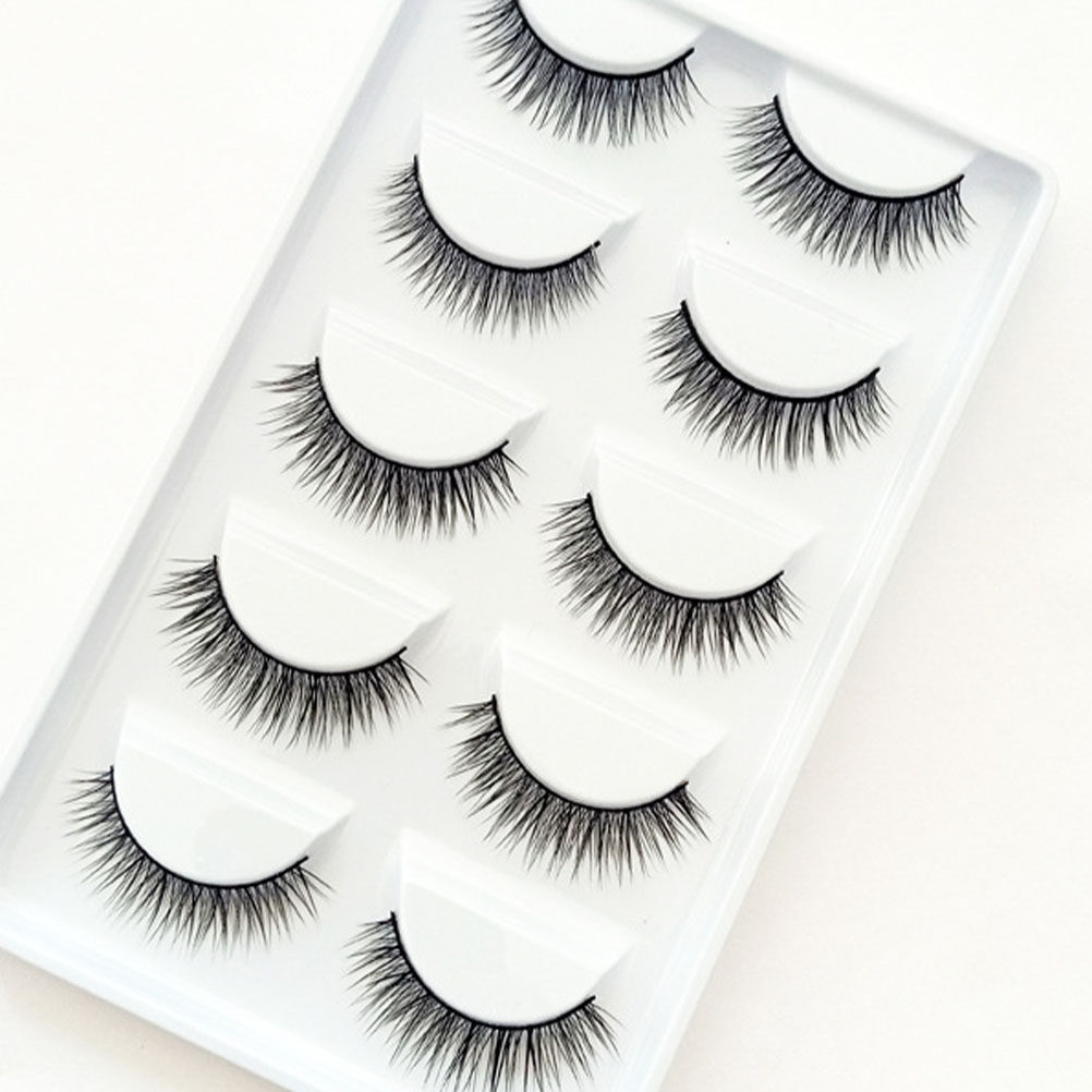10Pairs Natural False Eyelashe - đánh giá và giá Beauty Makeup Look
