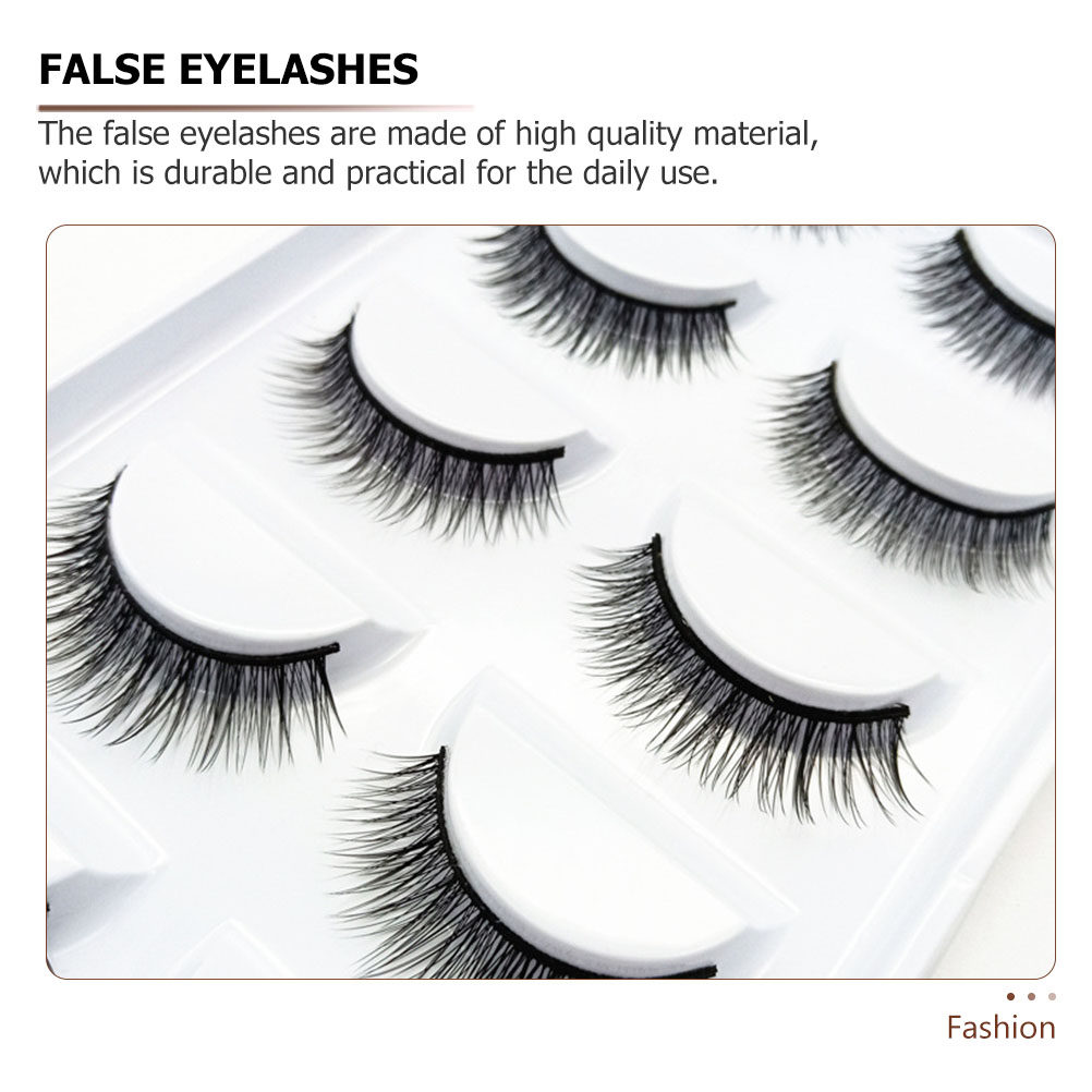 10Pairs Natural False Eyelashe - đánh giá và giá Beauty Makeup Look