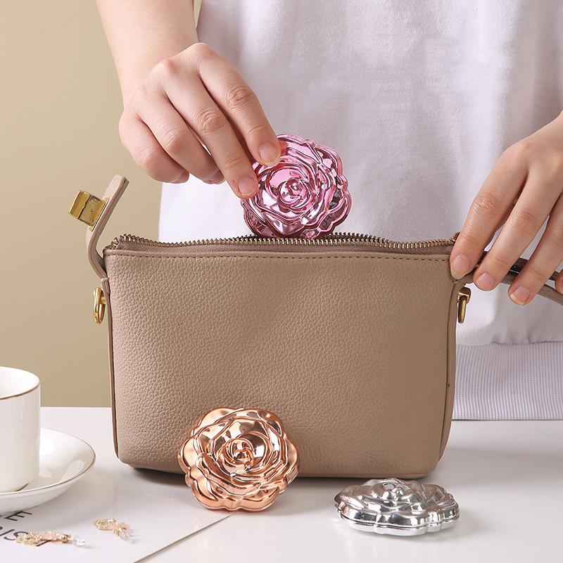 Double Sided Hand Mirrors Comp - đánh giá và giá Beauty Rose Makeup