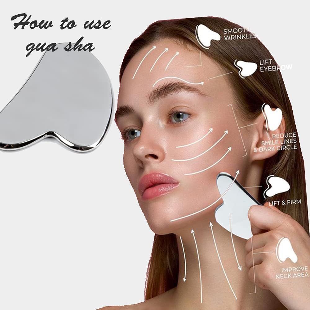 Stainless Steel Scraper, Heart - đánh giá và giá Beauty Makeup Foundation
