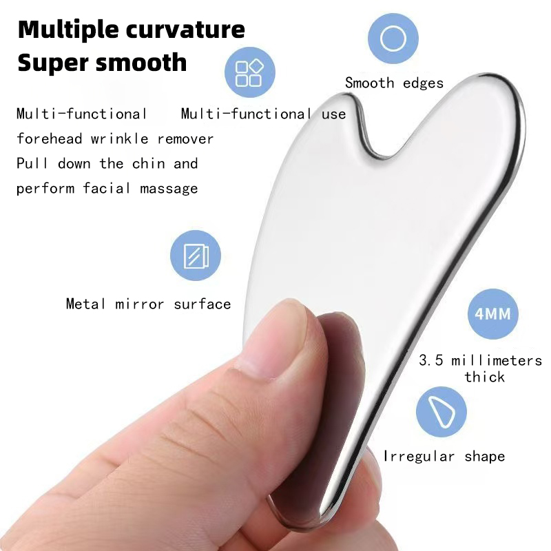 Stainless Steel Scraper, Heart - đánh giá và giá Beauty Makeup Foundation