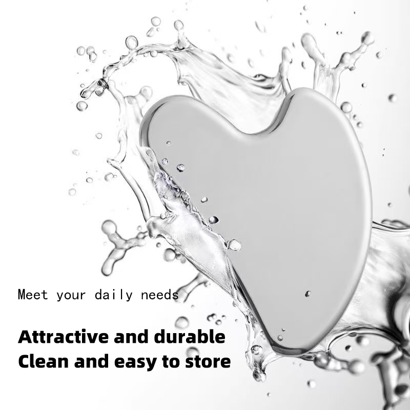 Stainless Steel Scraper, Heart - đánh giá và giá Beauty Makeup Foundation