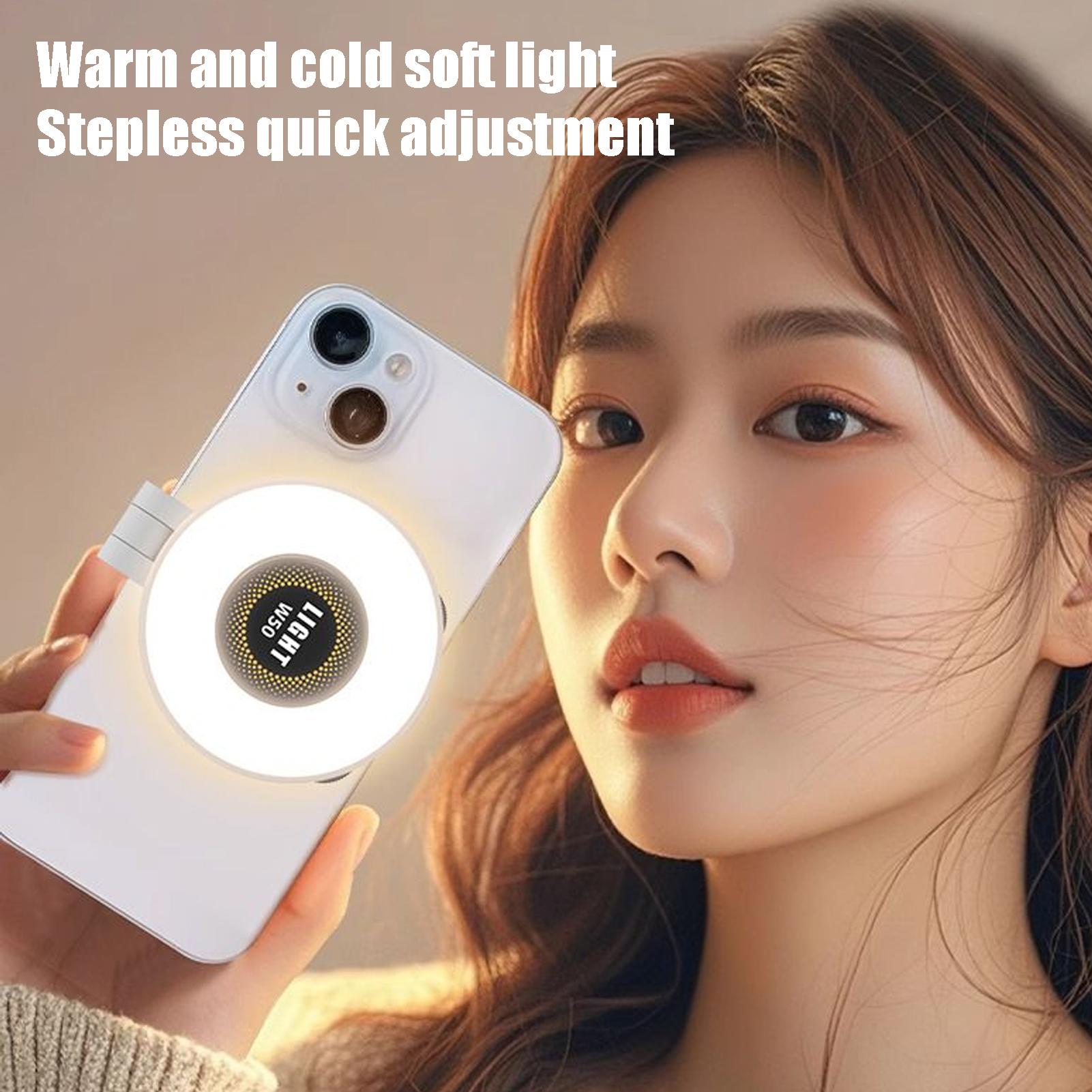 Magnetic Selfie Light 3 Modes  - đánh giá và giá Beauty Works Makeup