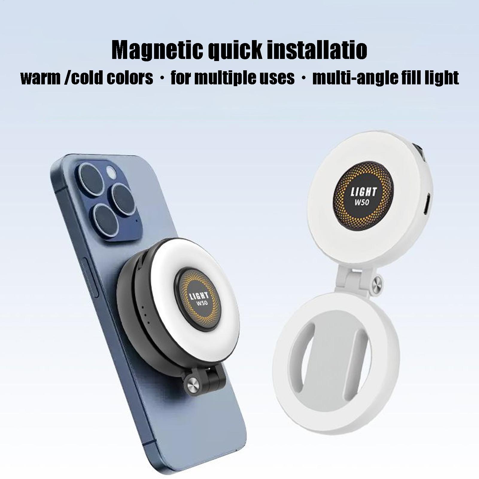 Magnetic Selfie Light 3 Modes  - đánh giá và giá Beauty Works Makeup