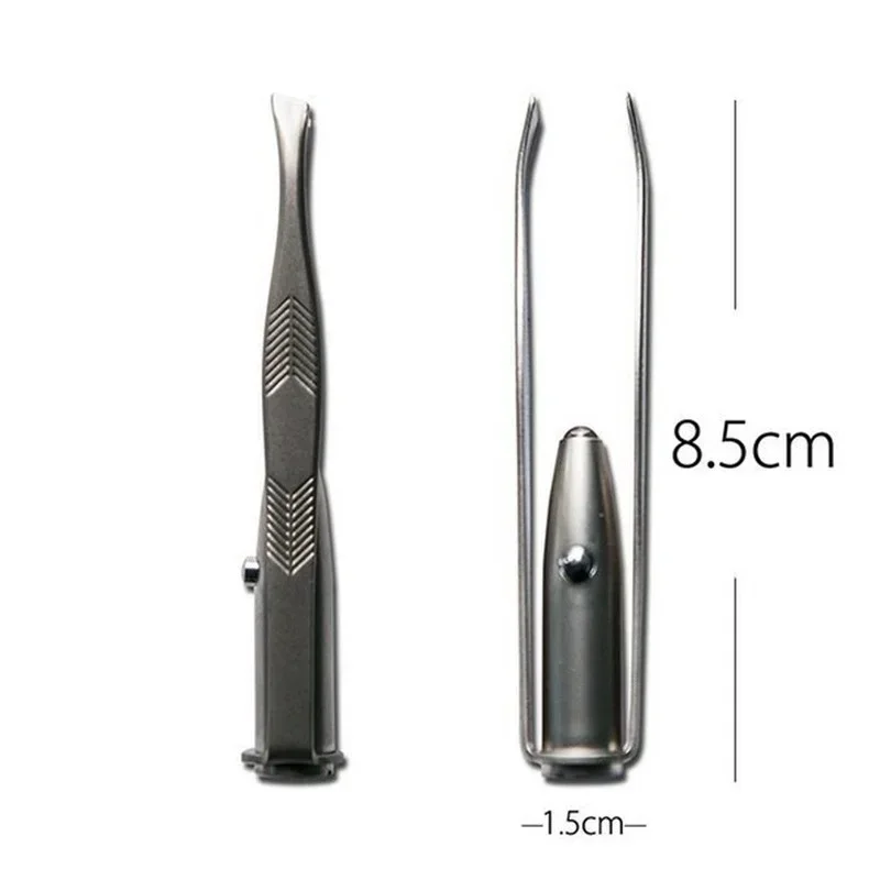 1/3Pcs Led Eyebrow Tweezers St - đánh giá và giá Beauty Makeup Design