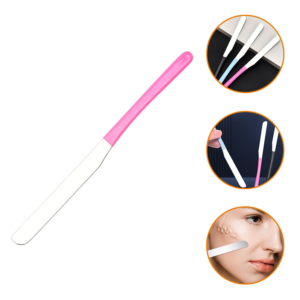 Stainless Steel Makeup Spatula - đánh giá và giá Beauty Makeup Foundation