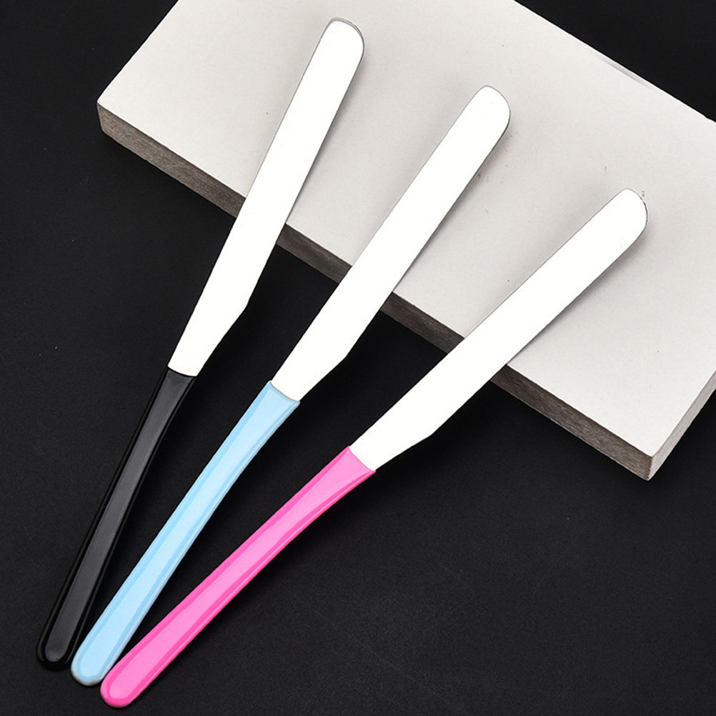 Stainless Steel Makeup Spatula - đánh giá và giá Beauty Makeup Foundation