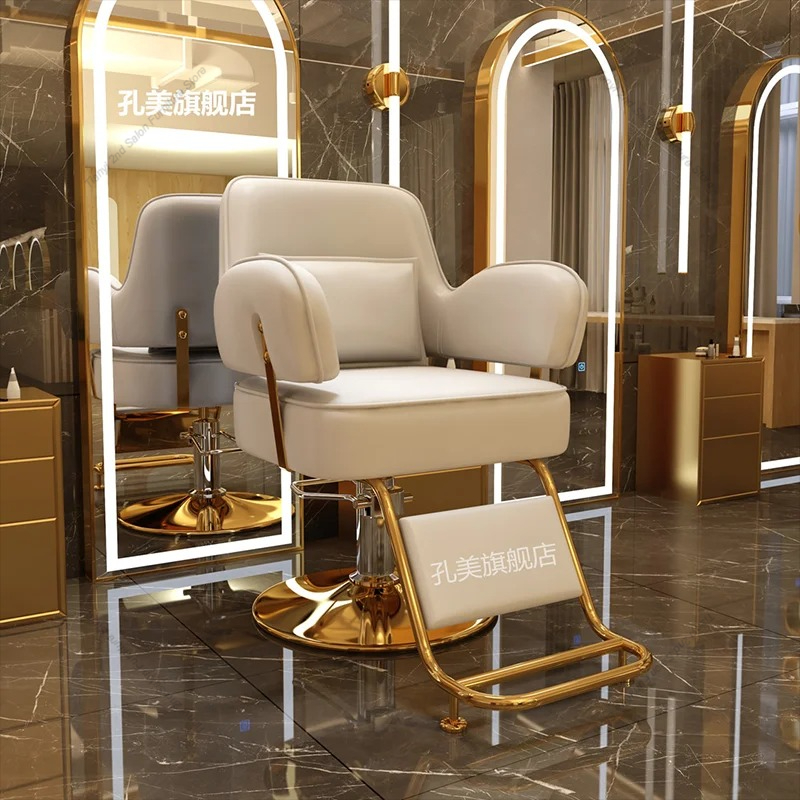 Men's Barber Chairs Backrest P - đánh giá và giá Makeup Beauty Lounge