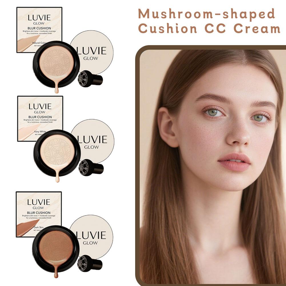 LUVIE GLOW Hydrating Mushroom  - đánh giá và giá Beauty Makeup Foundation