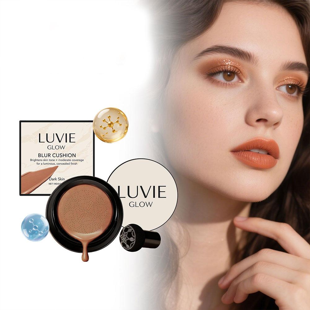 LUVIE GLOW Hydrating Mushroom  - đánh giá và giá Beauty Makeup Foundation