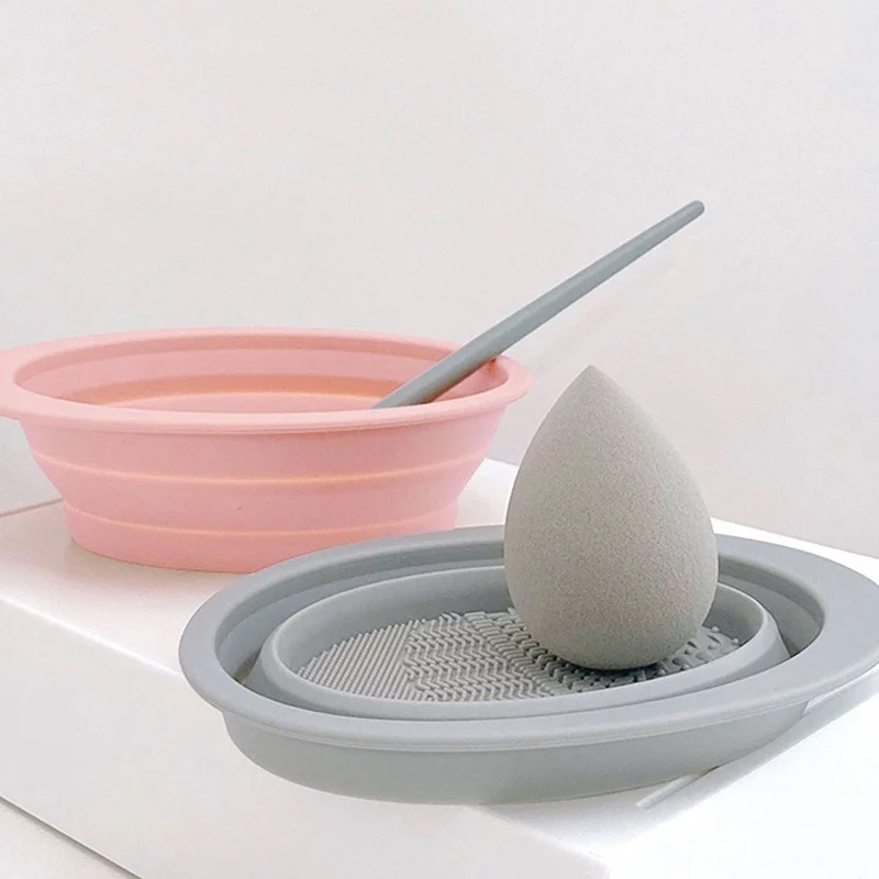 Foldable Silicone Makeup Brush - đánh giá và giá Beauty Makeup Foundation