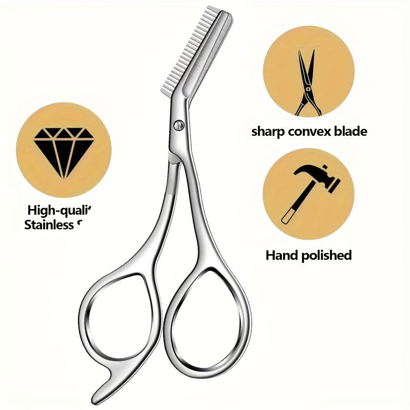 Stainless Steel Eyebrow Scisso - đánh giá và giá Beauty Works Makeup