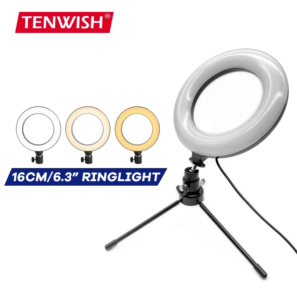 16cm LED Ring Fill Light Video - đánh giá và giá Beauty Makeup Tiktok
