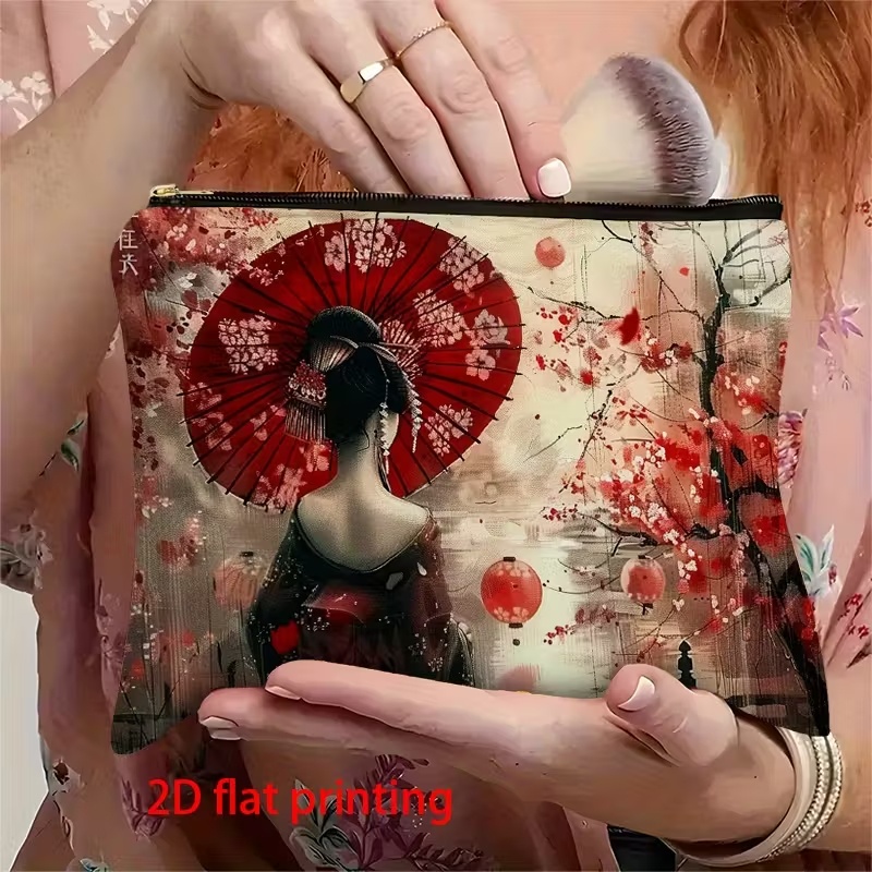 Japanese Geisha Makeup Bag | E - đánh giá và giá Beauty Makeup Design