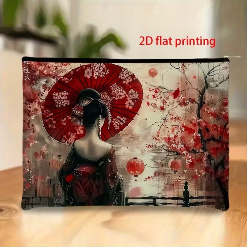Japanese Geisha Makeup Bag | E - đánh giá và giá Beauty Makeup Design