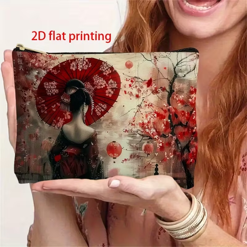 Japanese Geisha Makeup Bag | E - đánh giá và giá Beauty Makeup Design