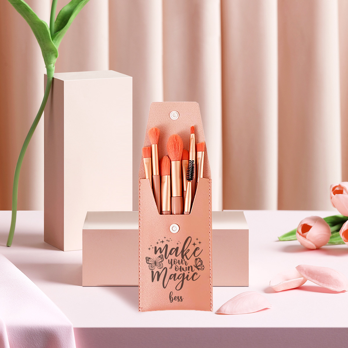 1pc Custom Name Makeup Brush,  - đánh giá và giá Beauty Makeup Design
