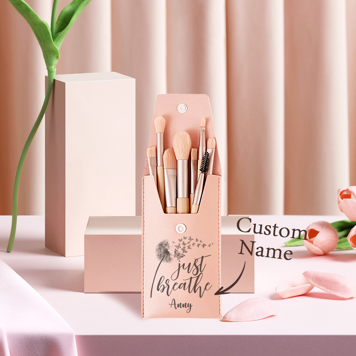 1pc Custom Name Makeup Brush,  - đánh giá và giá Beauty Makeup Design