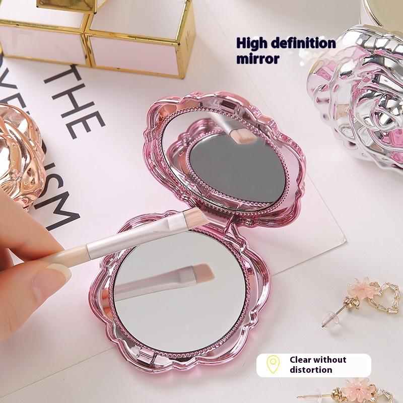 1PCS Portable Mini Mirror Retr - đánh giá và giá Beauty Rose Makeup