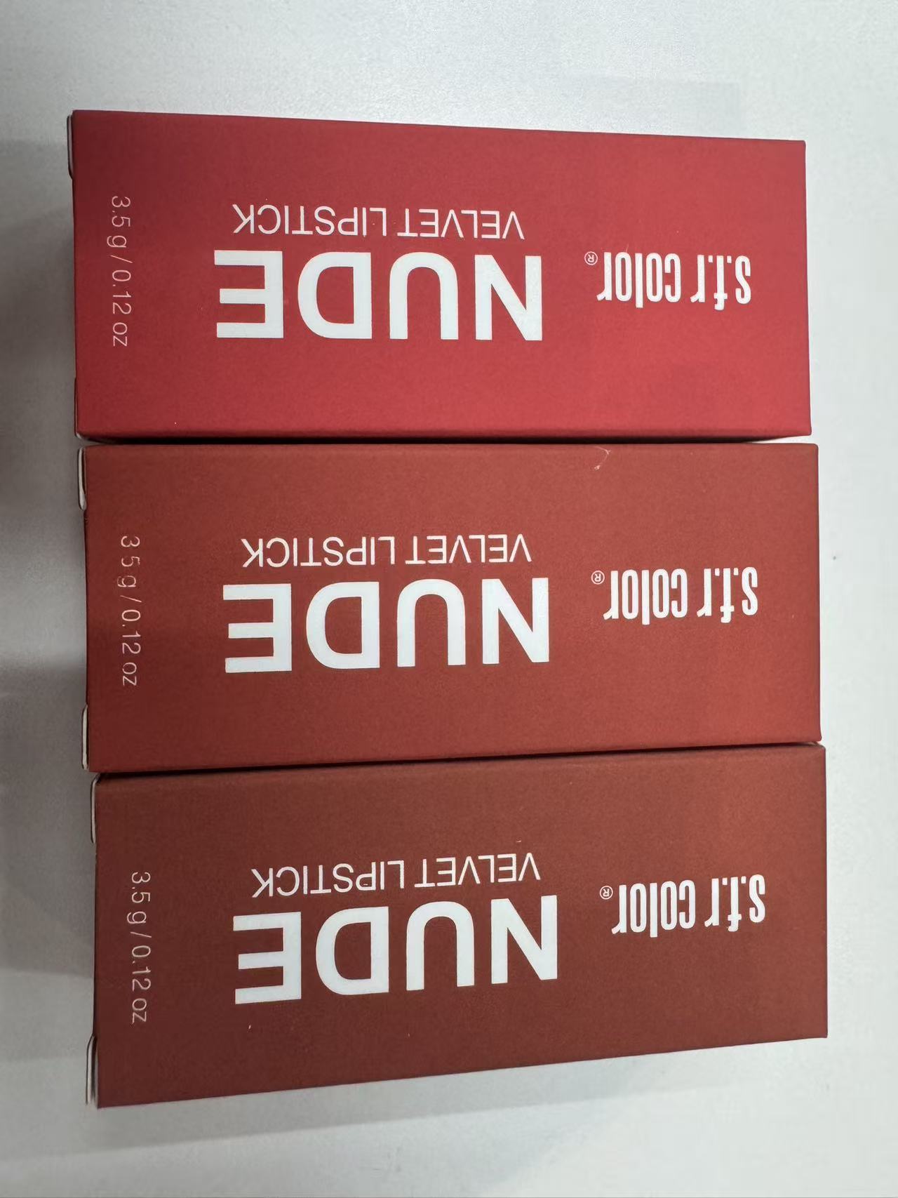 NUDE Velvet Matte Lipstick Box - đánh giá và giá Beauty Rose Makeup