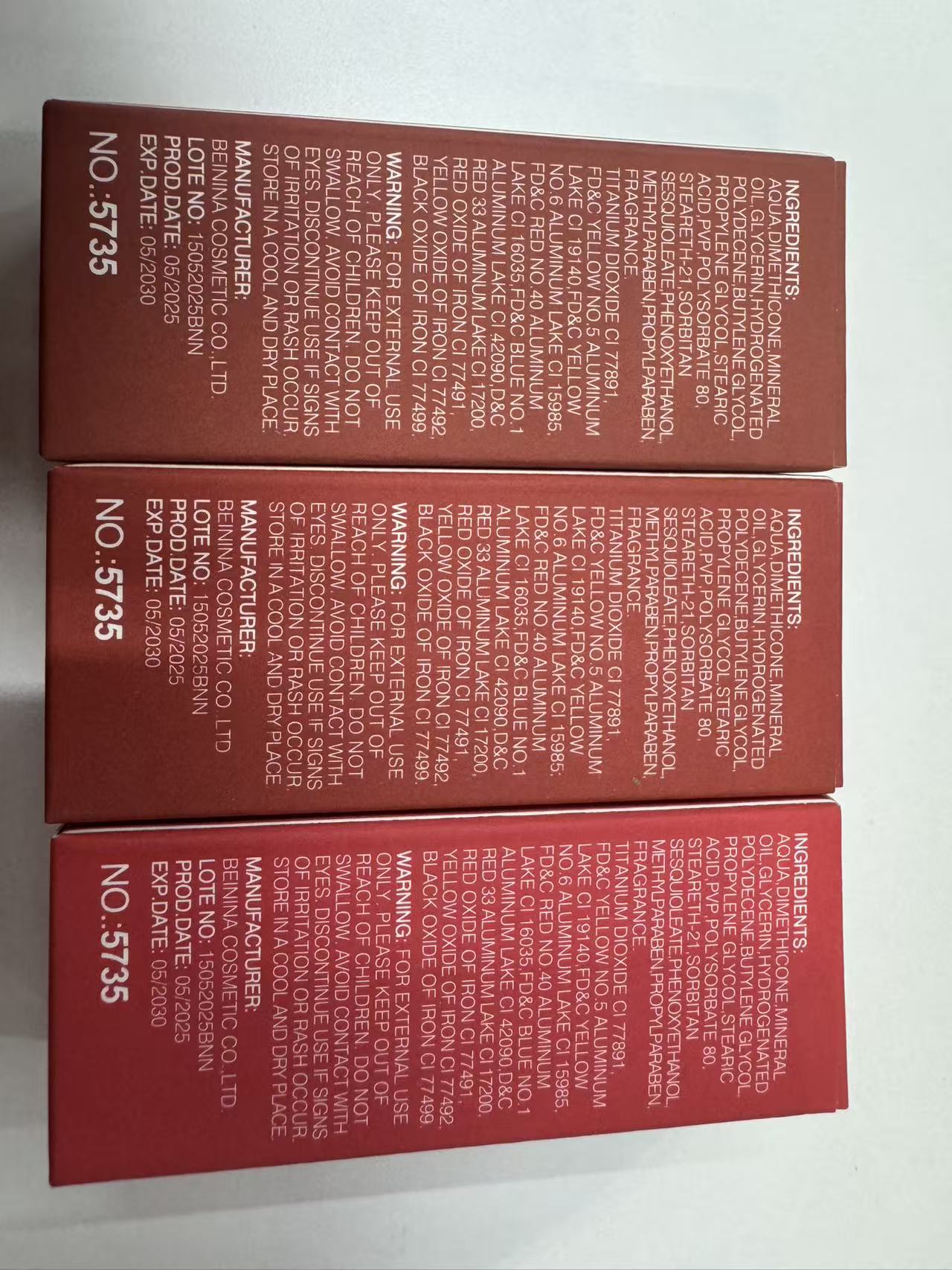 NUDE Velvet Matte Lipstick Box - đánh giá và giá Beauty Rose Makeup
