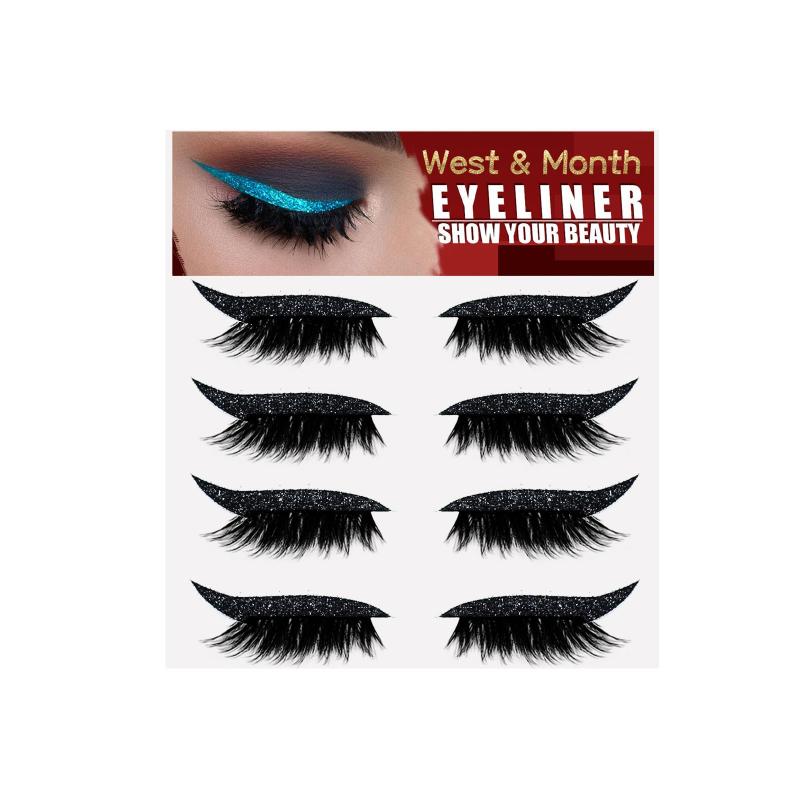 False Eyelashes and Eyeliner S - đánh giá và giá Beauty Makeup Look