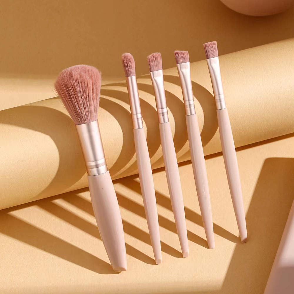 5pcs Cosmetic Brush Kit With M - đánh giá và giá Beauty Rose Makeup