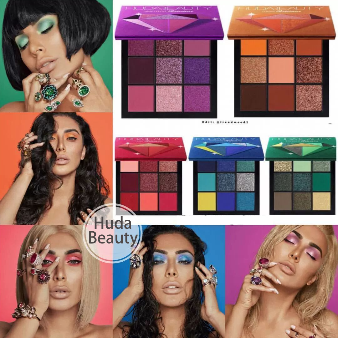 Huda Beauty 9 Color Palette Di - đánh giá và giá Beauty Huda Makeup
