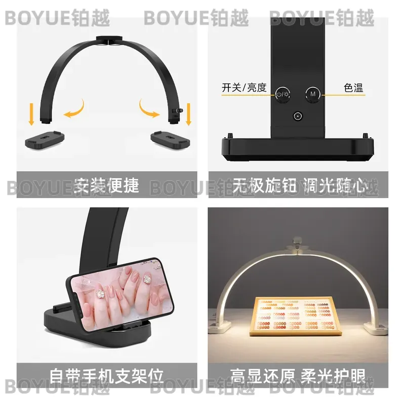 Large LED Shadowless Beauty La - đánh giá và giá Beauty Works Makeup
