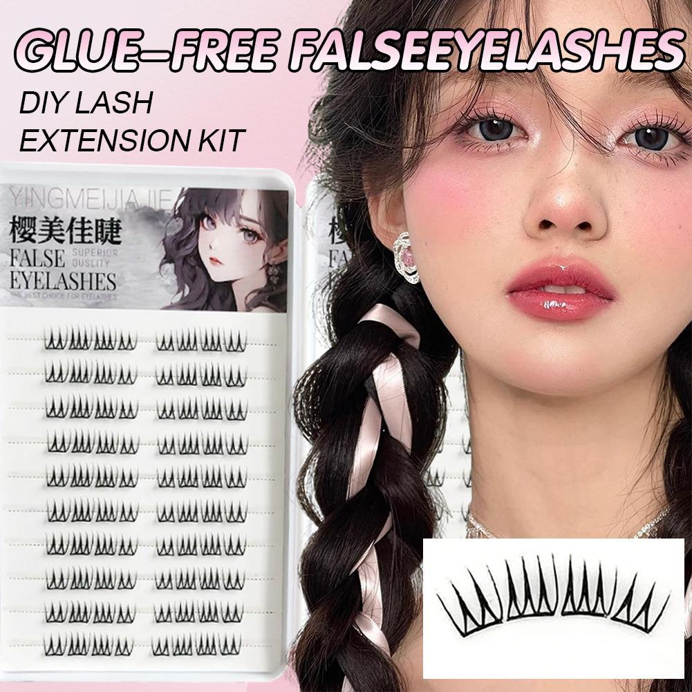 DIY Self Adhesive False Eyelas - đánh giá và giá Beauty Makeup Look