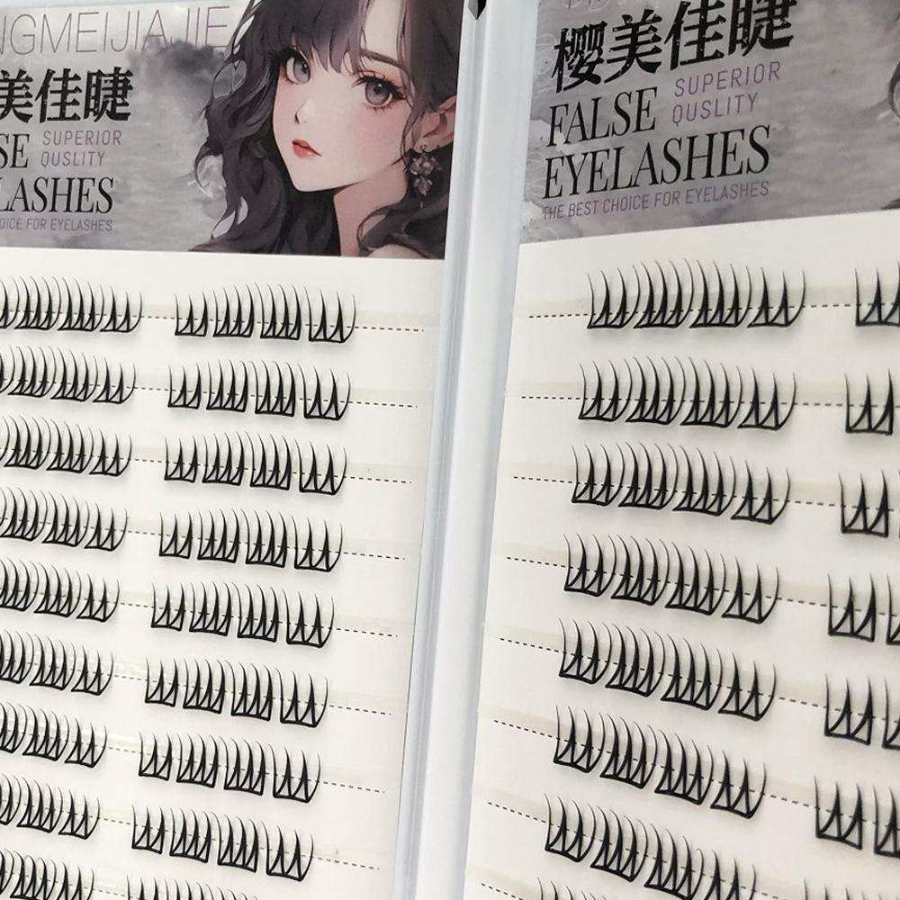 DIY Self Adhesive False Eyelas - đánh giá và giá Beauty Makeup Look