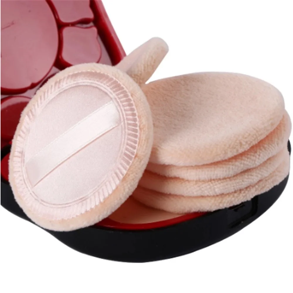 6pcs Round Facial Powder Found - đánh giá và giá Beauty Makeup Foundation