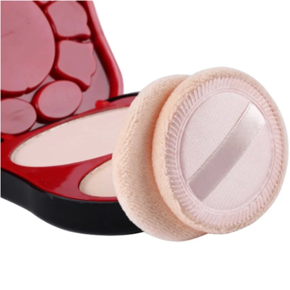 6pcs Round Facial Powder Found - đánh giá và giá Beauty Makeup Foundation