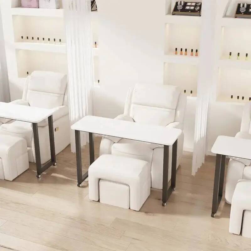 Trendy Designer Nail Tables Pe - đánh giá và giá Makeup Beauty Lounge