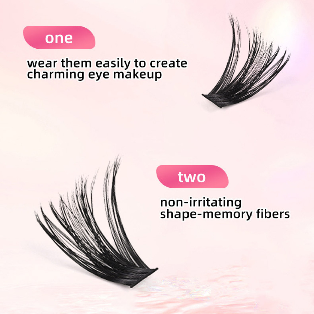 DIY Grafting False Eyelashes E - đánh giá và giá Beauty Makeup Look