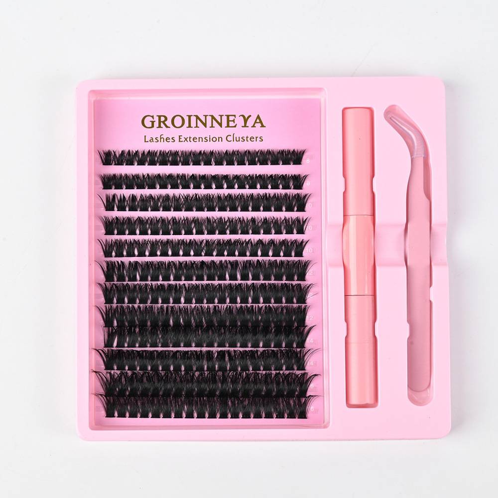 DIY Grafting False Eyelashes E - đánh giá và giá Beauty Makeup Look